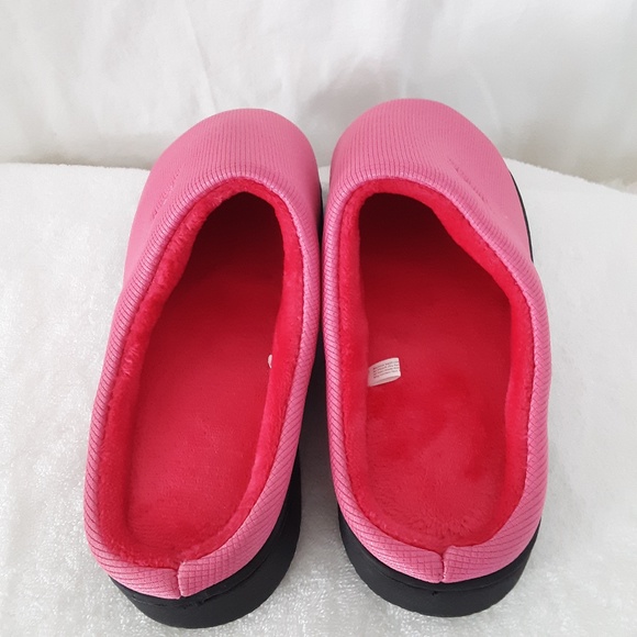 Women's  Memory Foam Slippers Landeer Pink 11 /12 - Picture 5 of 11